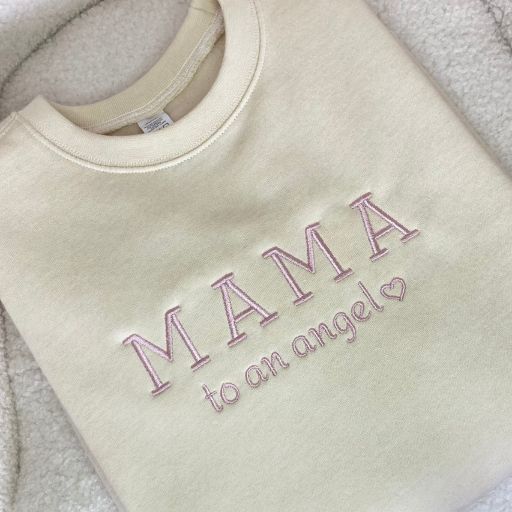 MAMA to an angel sweatshirt