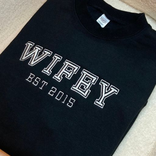 Personalised WIFEY sweatshirt